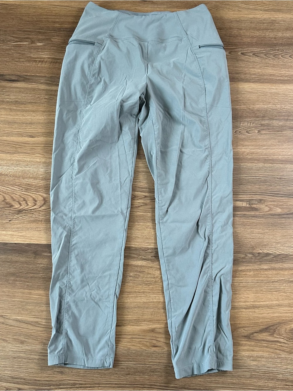 Mountain Hardwear Womens Dynama Ankle Pants Gray Small UPF GORP Hiking Stretch
